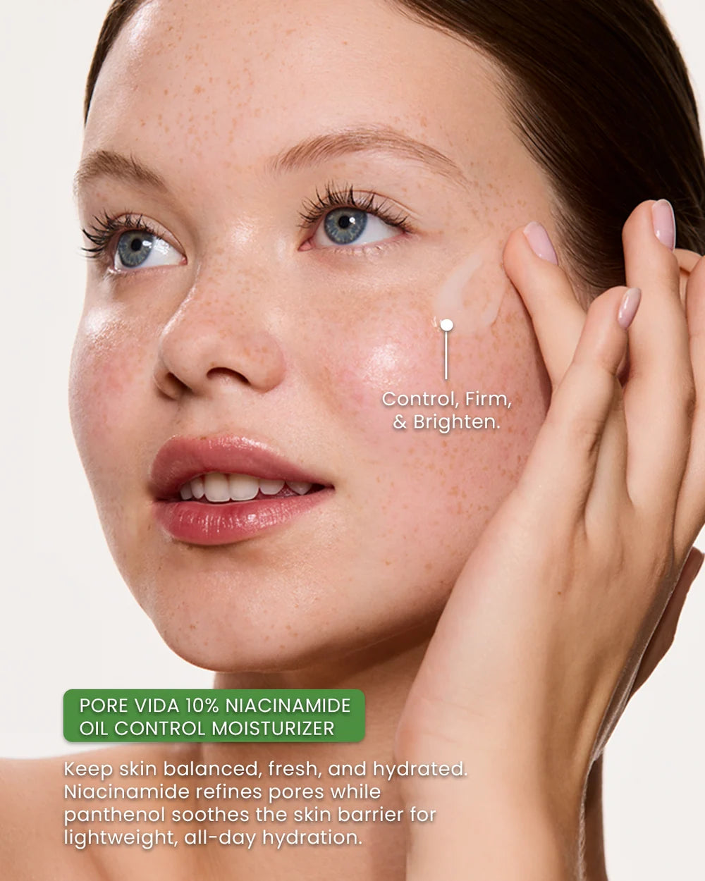 SK-PVNM Beauty Creations Pore Vida 10% Niacinamide Oil Control Moisturizer 50ML (1PCS)