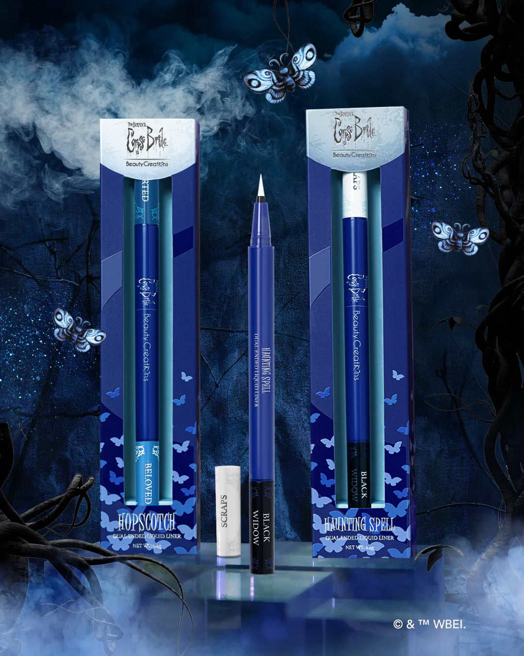 Beauty Creations x Tim Burton's Corpse Bride Dual Ended Liquid Liner