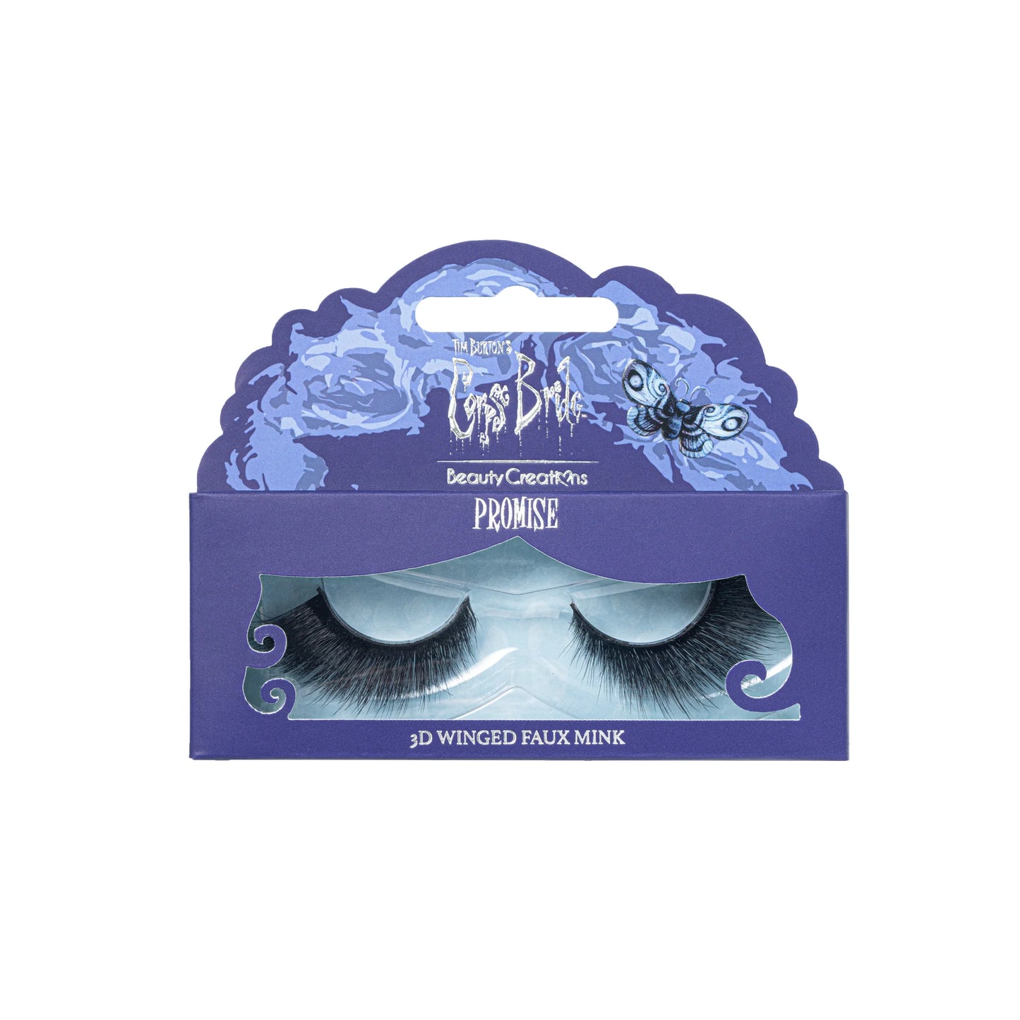 BCCB-LASH Beauty Creations x Tim Burton's Corpse Bride "Promise" 3D Winged Faux Mink Lashes