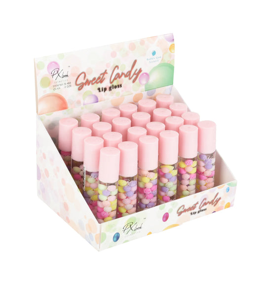 S483 Prolux Sweet Candy Roll On Lipgloss Display