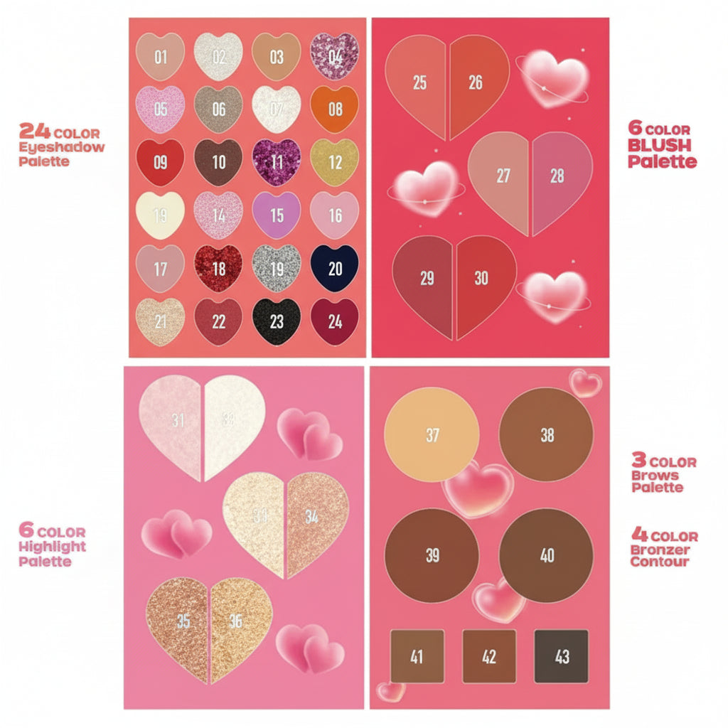 S121 - Simply Bella Irresistible Book Palette (1PC)