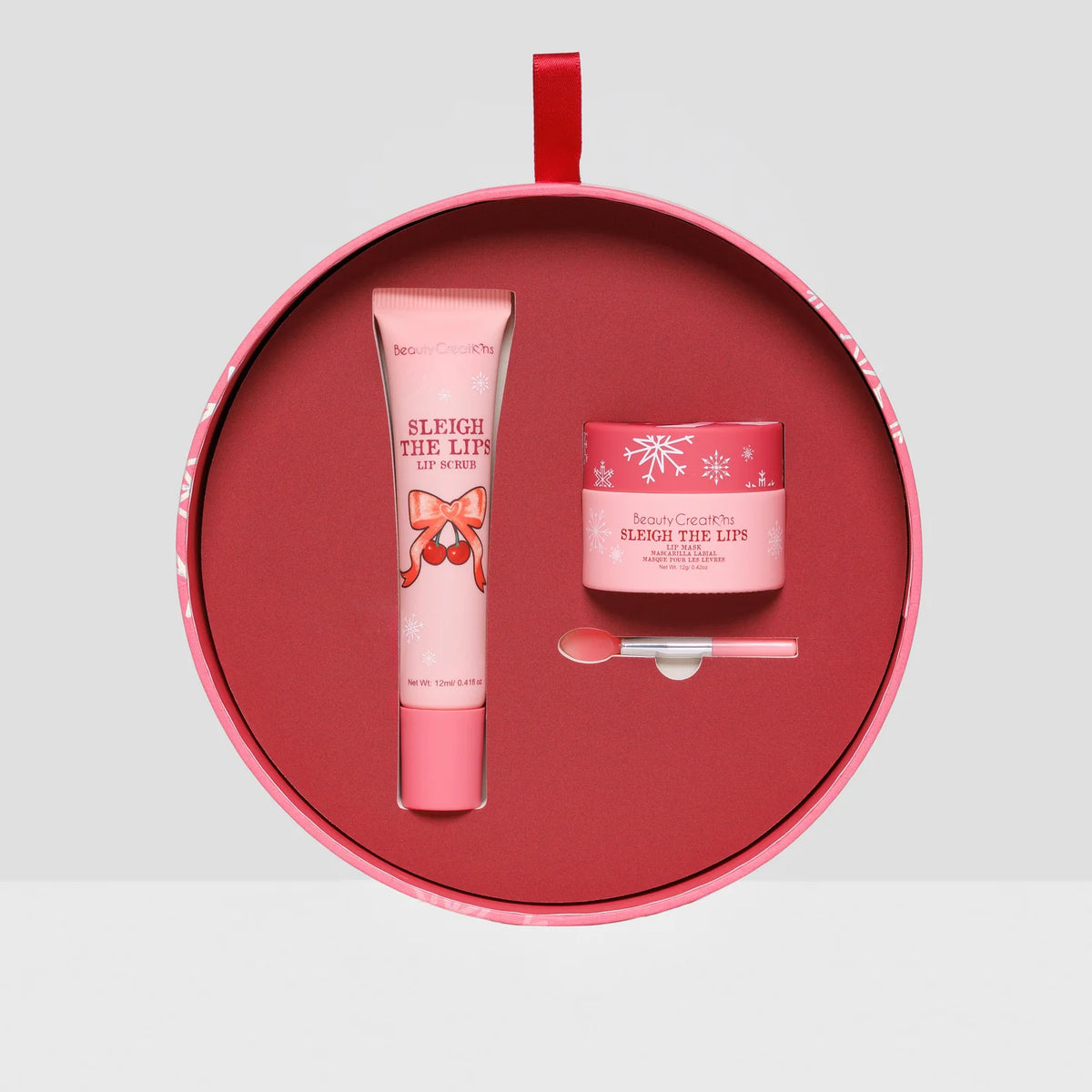 Beauty Creations Xmas 2026 Sleigh the Lips Lip Mask & Scrub Set (1PCS)