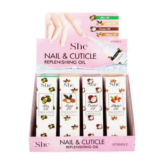 SN515 She Makeup Nail & Cuticle Oil Display