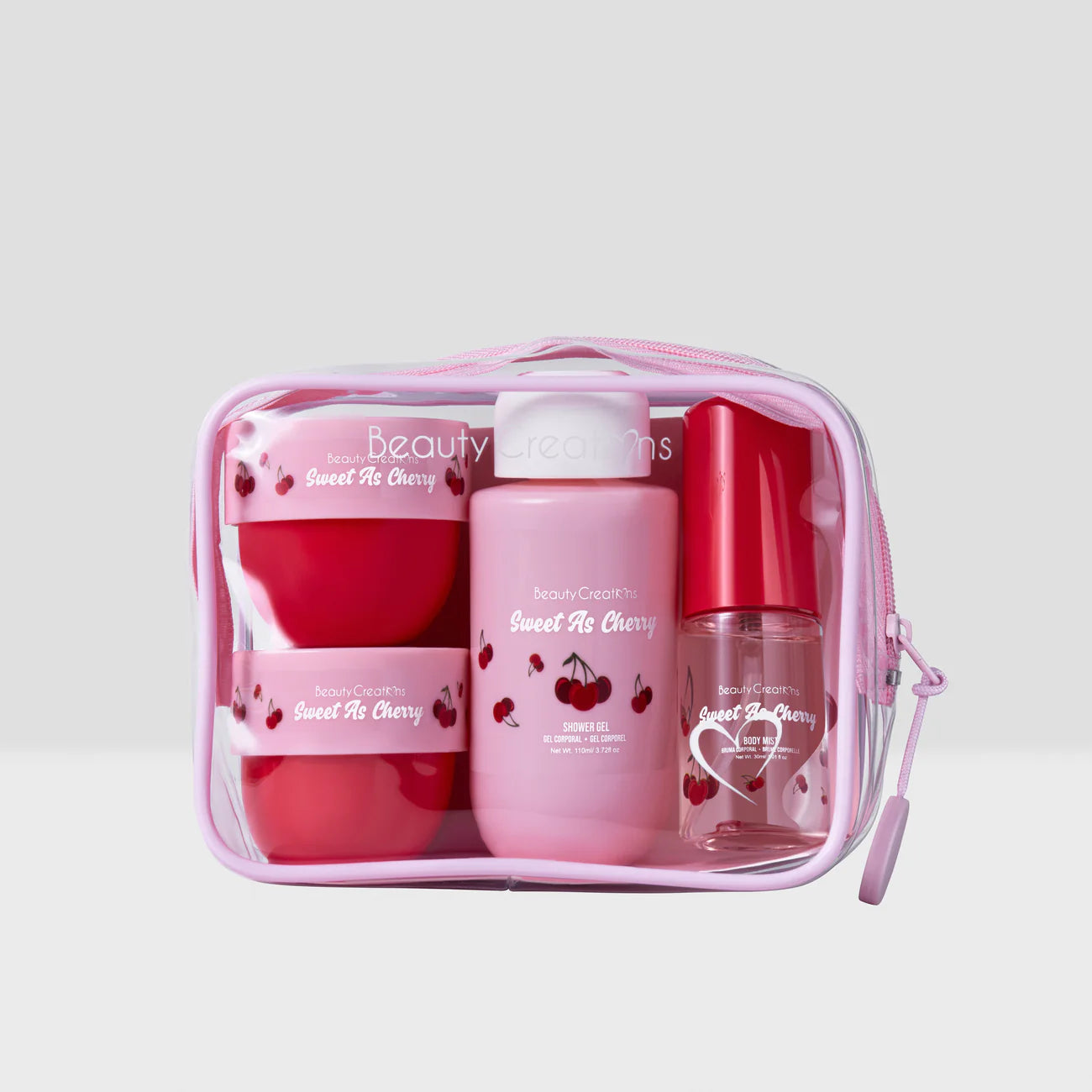 Beauty Creations Sweet Dose Travel Bag "Sweet As Cherry"