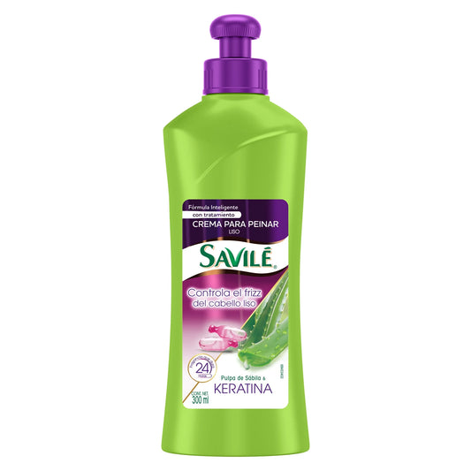 Savile Crema Keratina y Sabila Cabello Liso 300ml