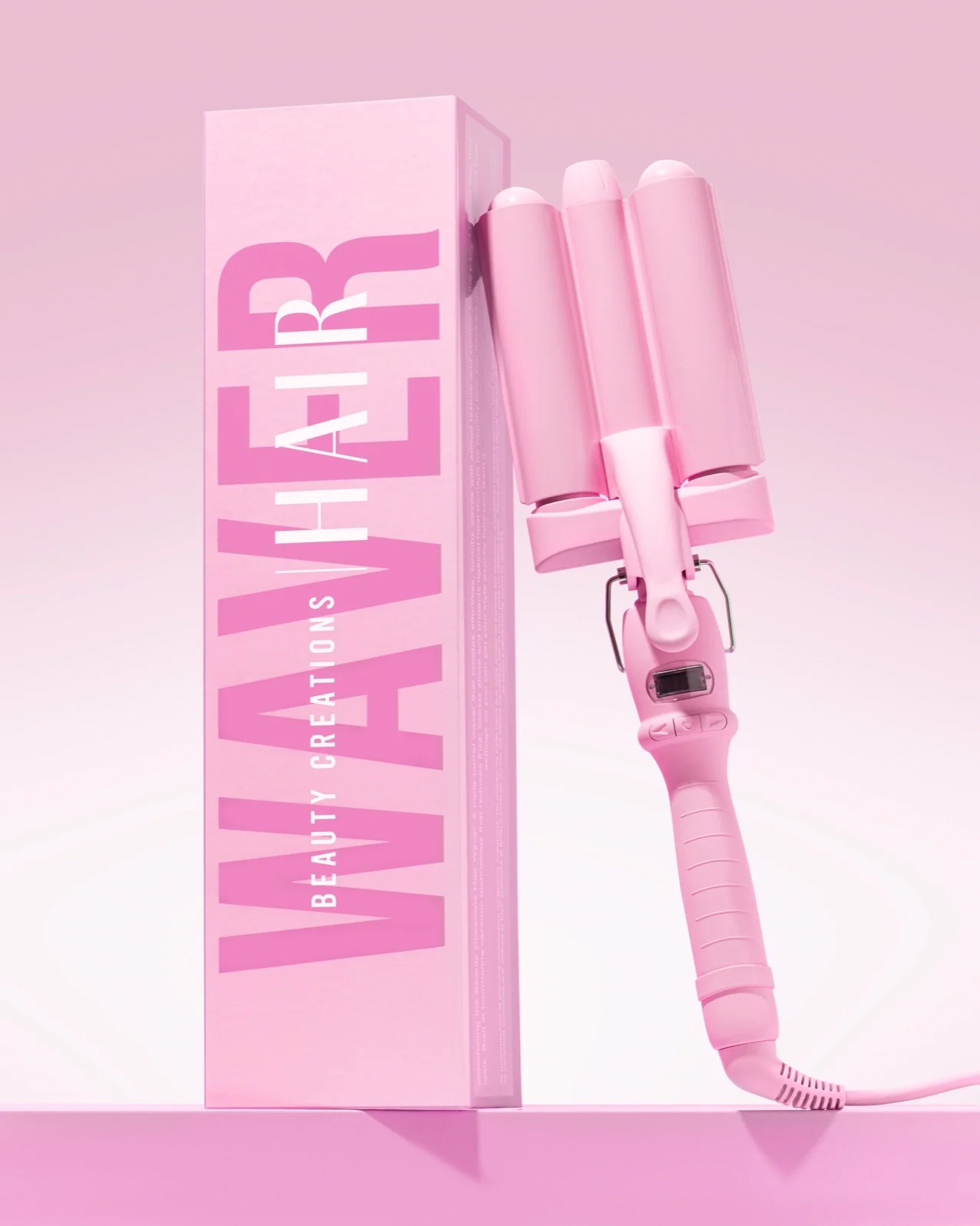 BC HAIR WAVER WAND - SOLID PINK