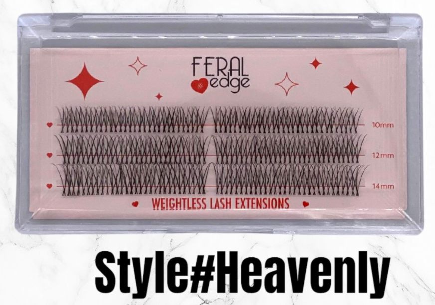 Feral Edge Weightless Eyelash Extensions 2pc Set - Heavenly