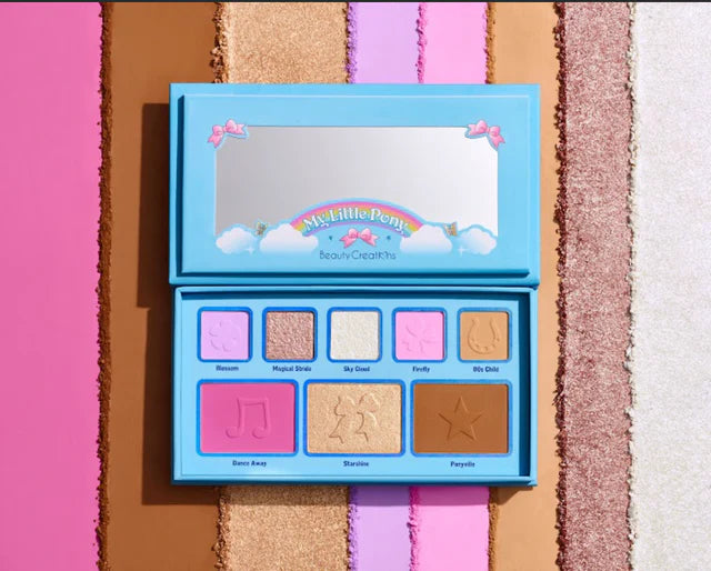 MLP-FP Beauty Creations x My Little Pony - Lost In The Clouds 8 Color Face & Eye Palette