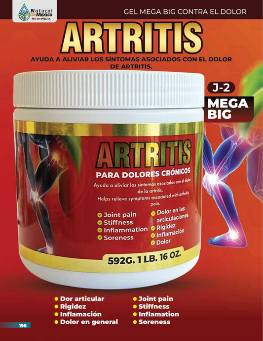 I-6 Gel Artritis Para Aliviar Dolores Crónicos 250g/8.81oz