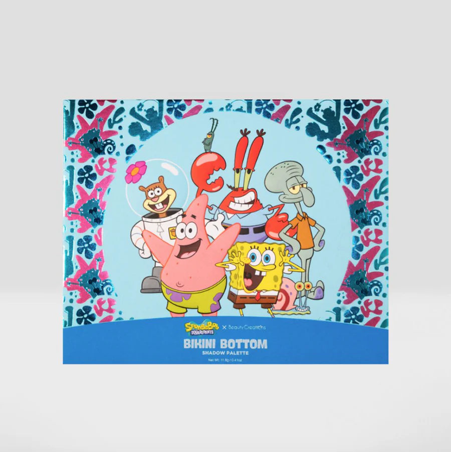 SBSP-EP Beauty Creations x Spongebob Squarepants "Bikini Bottom" Eyeshadow Palette