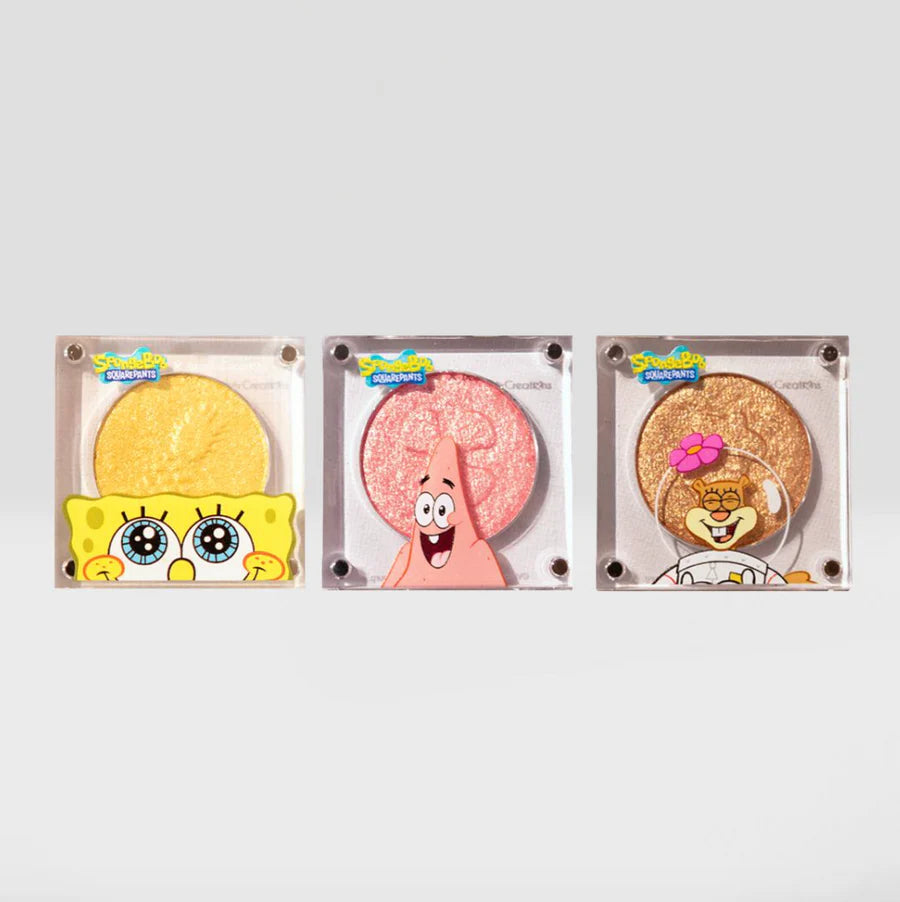 SBSP Beauty Creations x Spongebob Squarepants Single Shadows