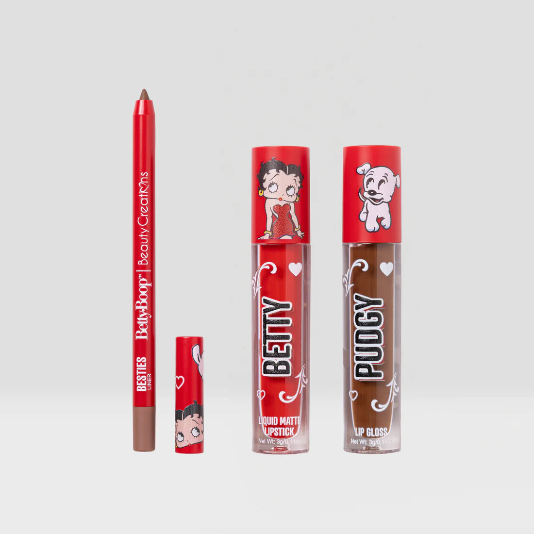 Betty Boop "Besitos" Lip Trio