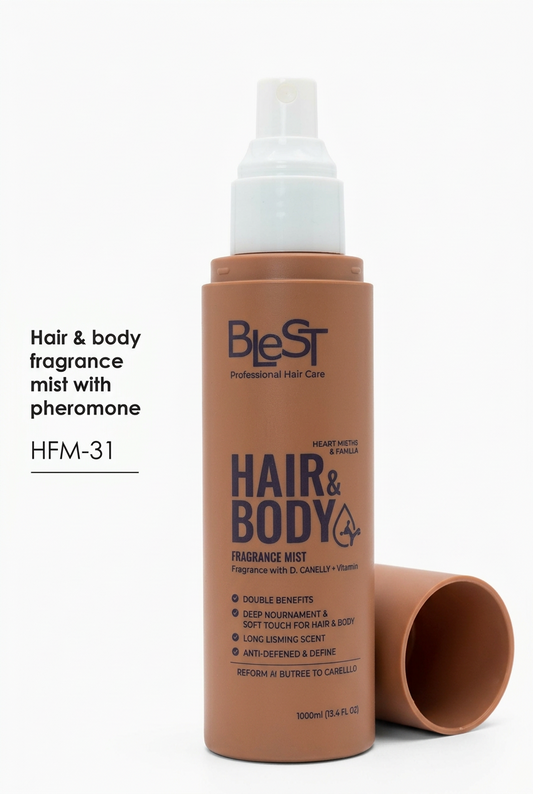 HFM-31 Blest Hair & Body Velvet Mocha & Vainilla With Pheromone Fragrance Mist 130ML