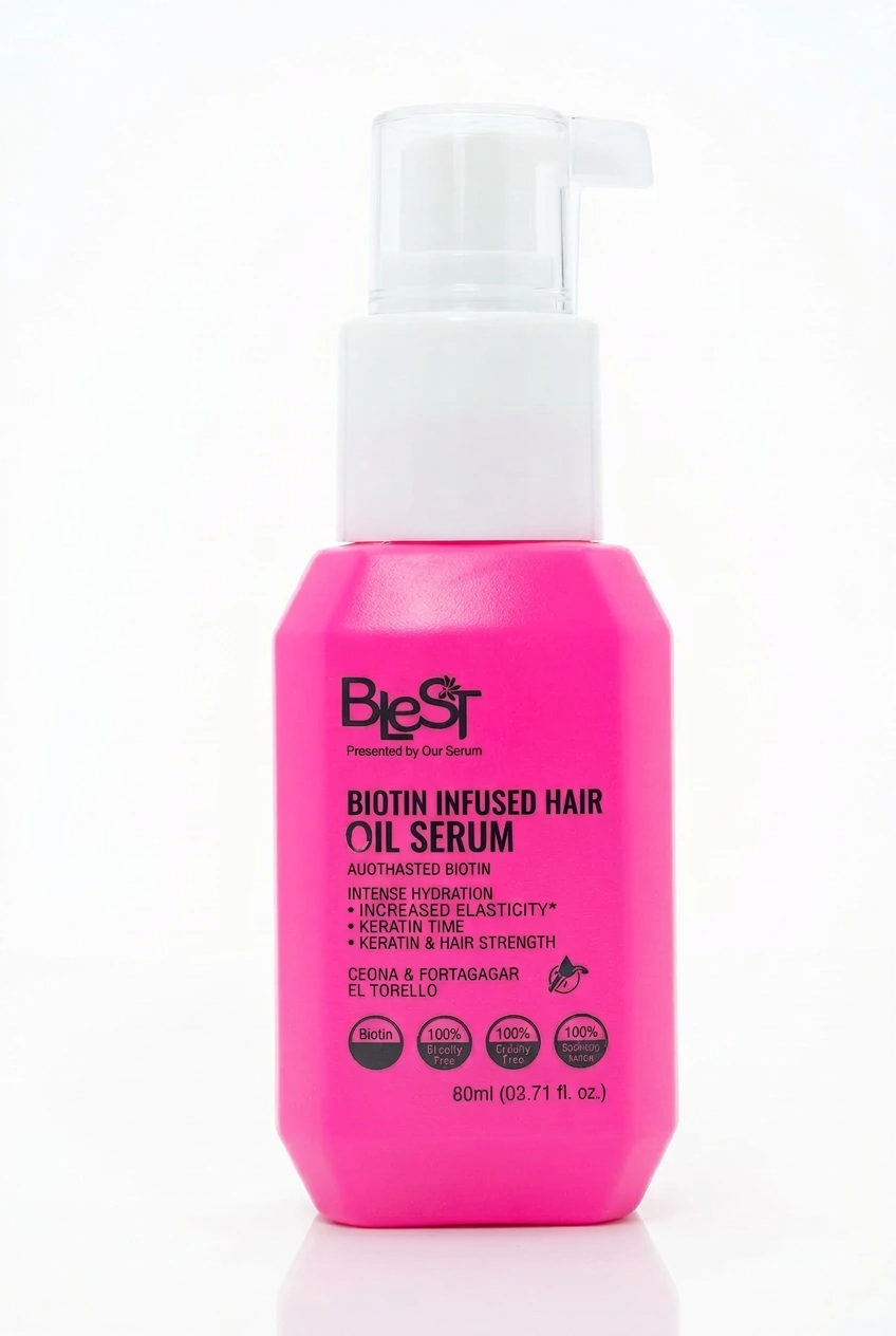 HSO-32 Blest Biotin Infused Hair Oil Serum 80ML