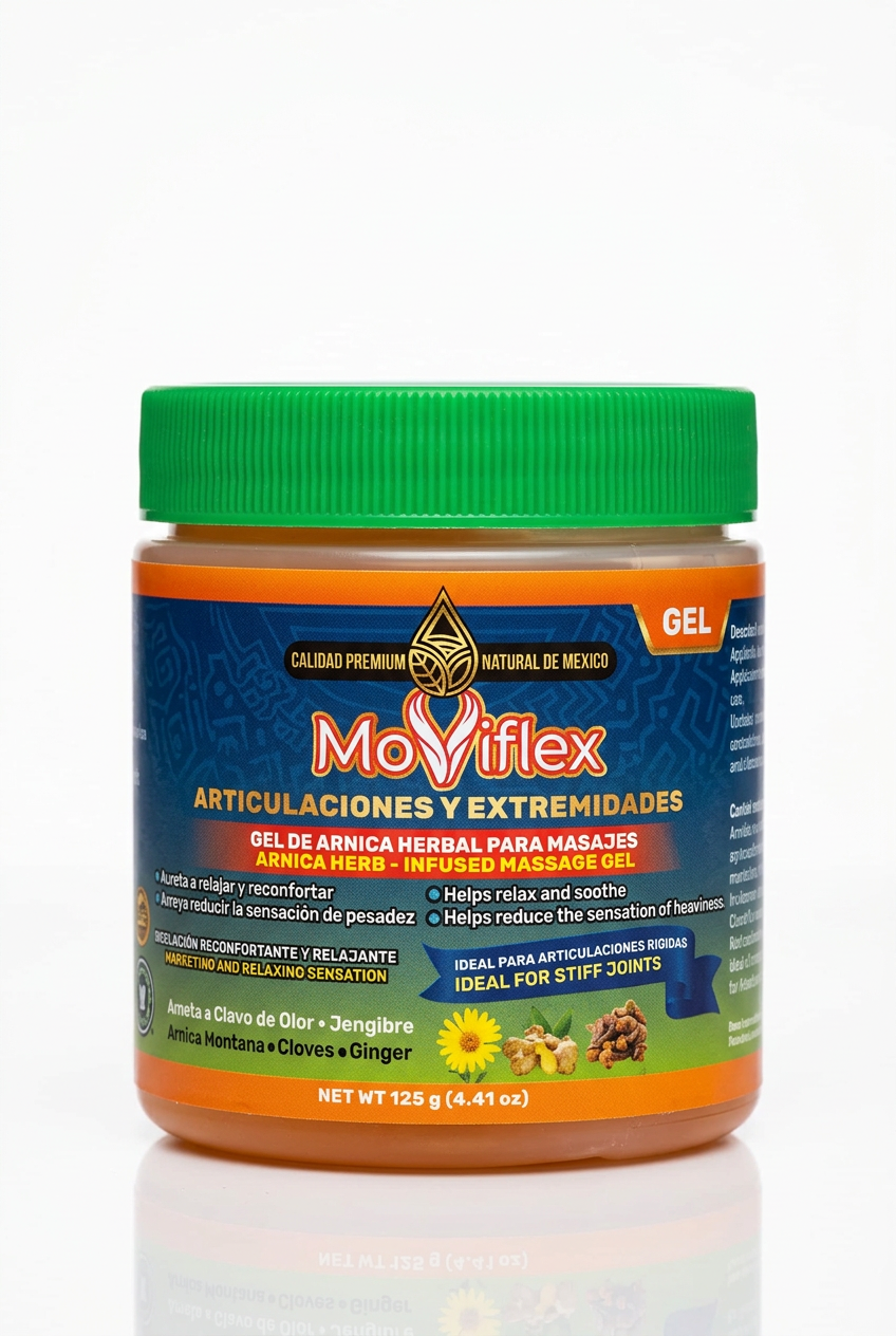 Gel Contra El Dolor "MOVIFLEX" Con Arnica 125G