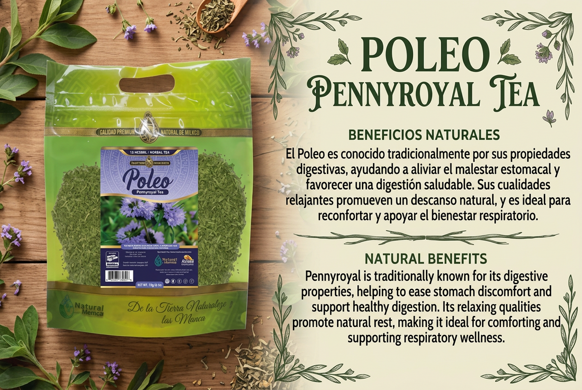 Poleo Te Herbal 4oz