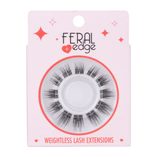 Load image into Gallery viewer, Feral Edge Weightless Eyelash Extensions 3pc Set - Show Stopper
