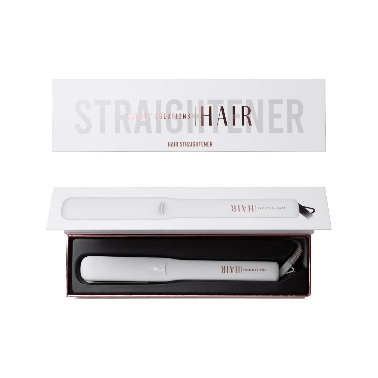 HS - Beauty Creations Hair Straighteners (ROSE GOLD)