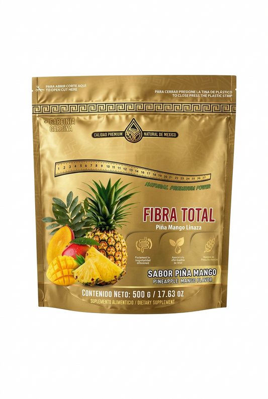 Fibra Premium Natural Fibra Total  Sabor Piña/ Mango 500G