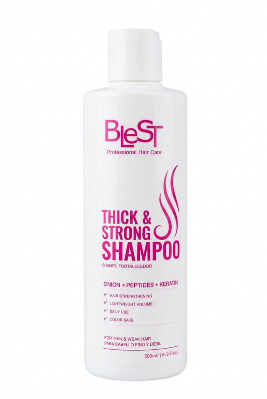 HSC-714 Blest Thick & Strong Shampoo With Onion + Peptides + Keratin 500ML