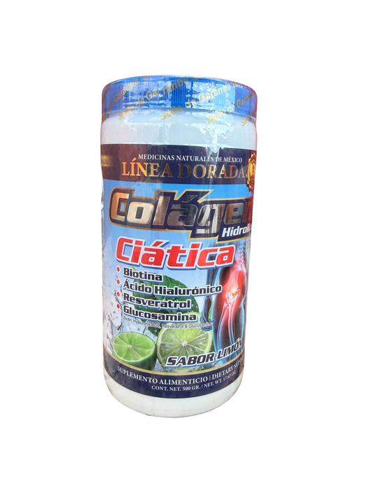 Suplemento Alimenticio Colageno Hidrolizado Ciatica "Sabor Limon" 500GR