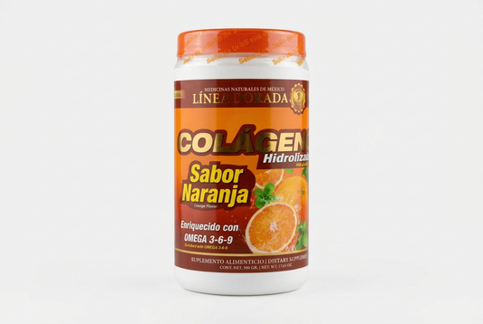 Suplemento Alimenticio Colageno Hidrolizado Enriquecido Con Omega 3-6-9 500GR