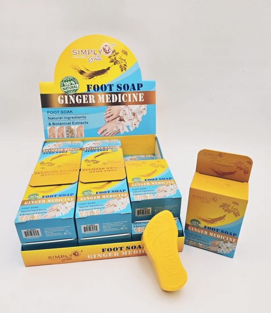 SIM049 - Simply Bella Jabon Medicinal Para Pies / Foot Ginger Medicine Soap