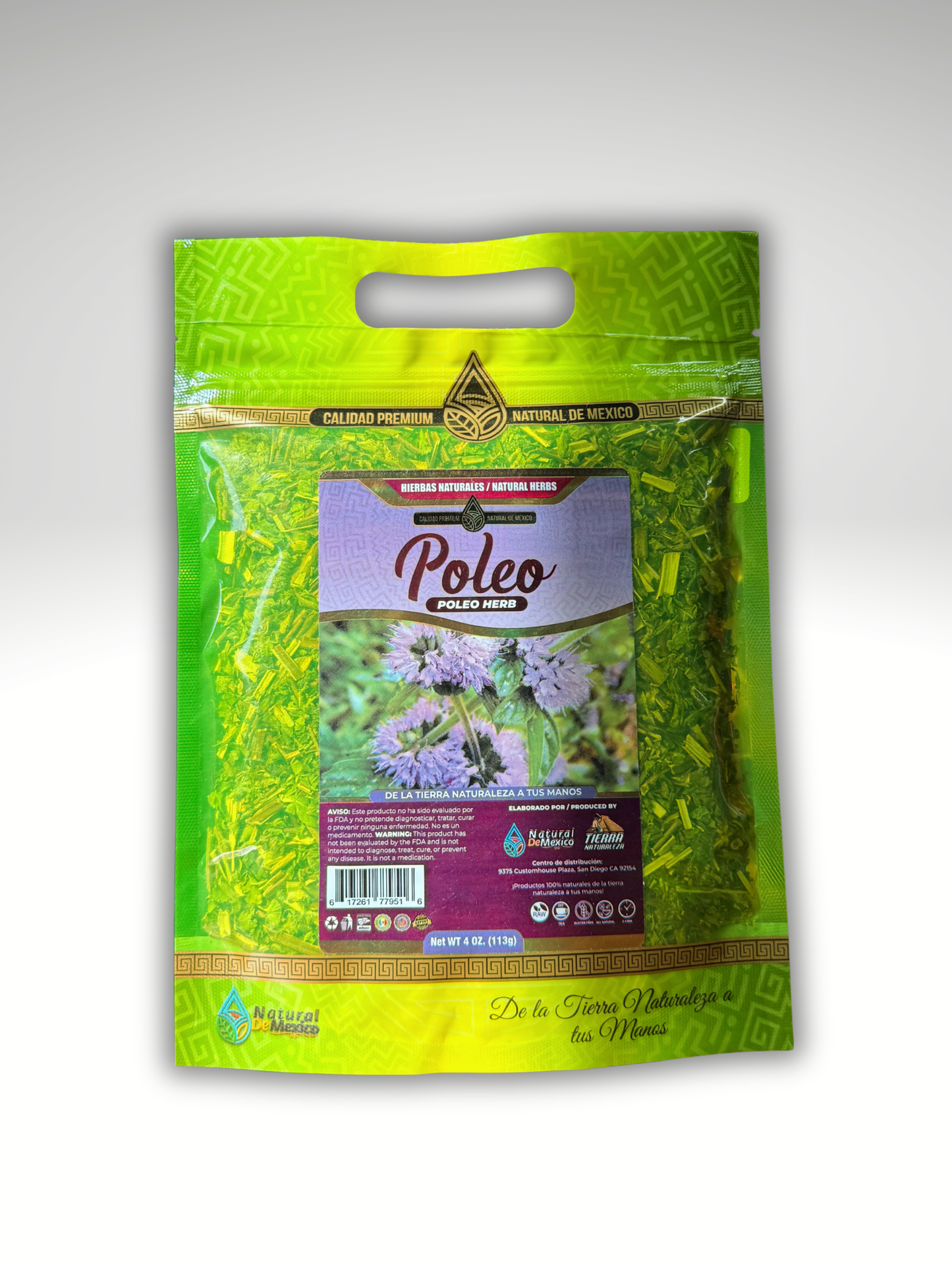 Natural De Mexico -  Poleo Te Herbal 4oz