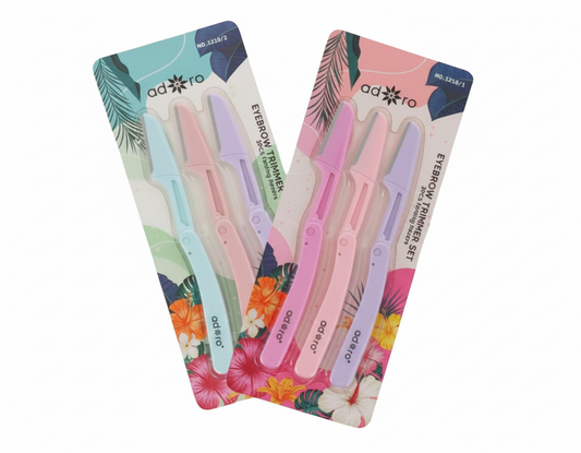 1218 Adoro Dermaplane Razors Folding  12PCS Display