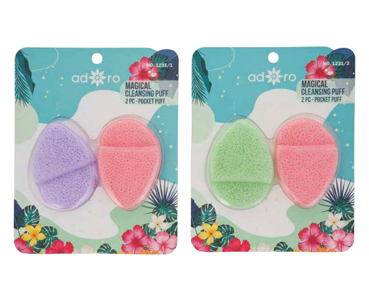 1231 Noonbora Adoro Cleansing Sponge 12PCS Display