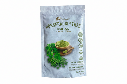VH Healthy Labs Horseradish Tree Moringa Powder Cont. 8oz