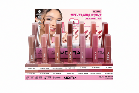 CTDVALT Moira Velvet Air Lip Tint Display