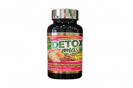Suplemento Alimenticio Detox Mas Quemadora De Grasa Capsulas
