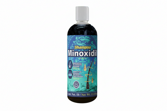 Natural De Mexico Shampoo Minoxidil 1LT