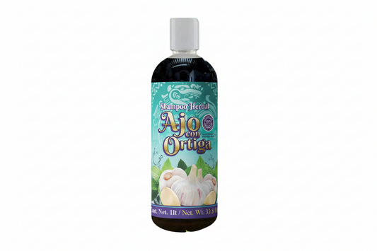 Natural De Mexico Shampoo Ajo Con Ortiga 1LT