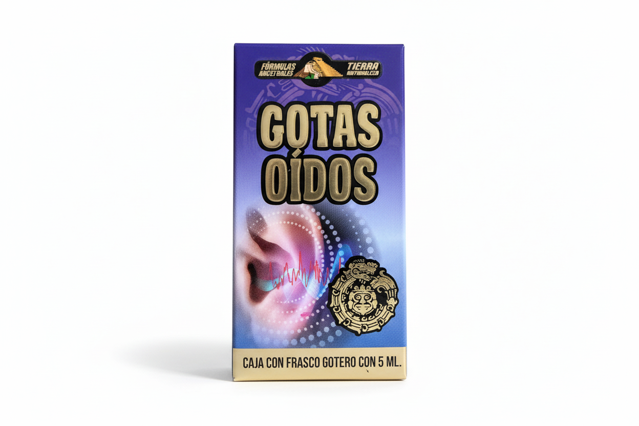 Gotas De Oidos Concentradas 5ml.
