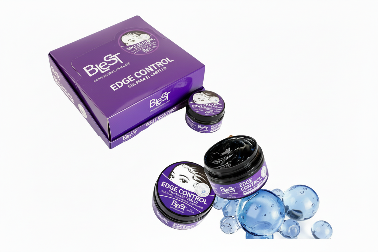 Double-Sided Edge Brush And Comb Set  Mix  4PC SET