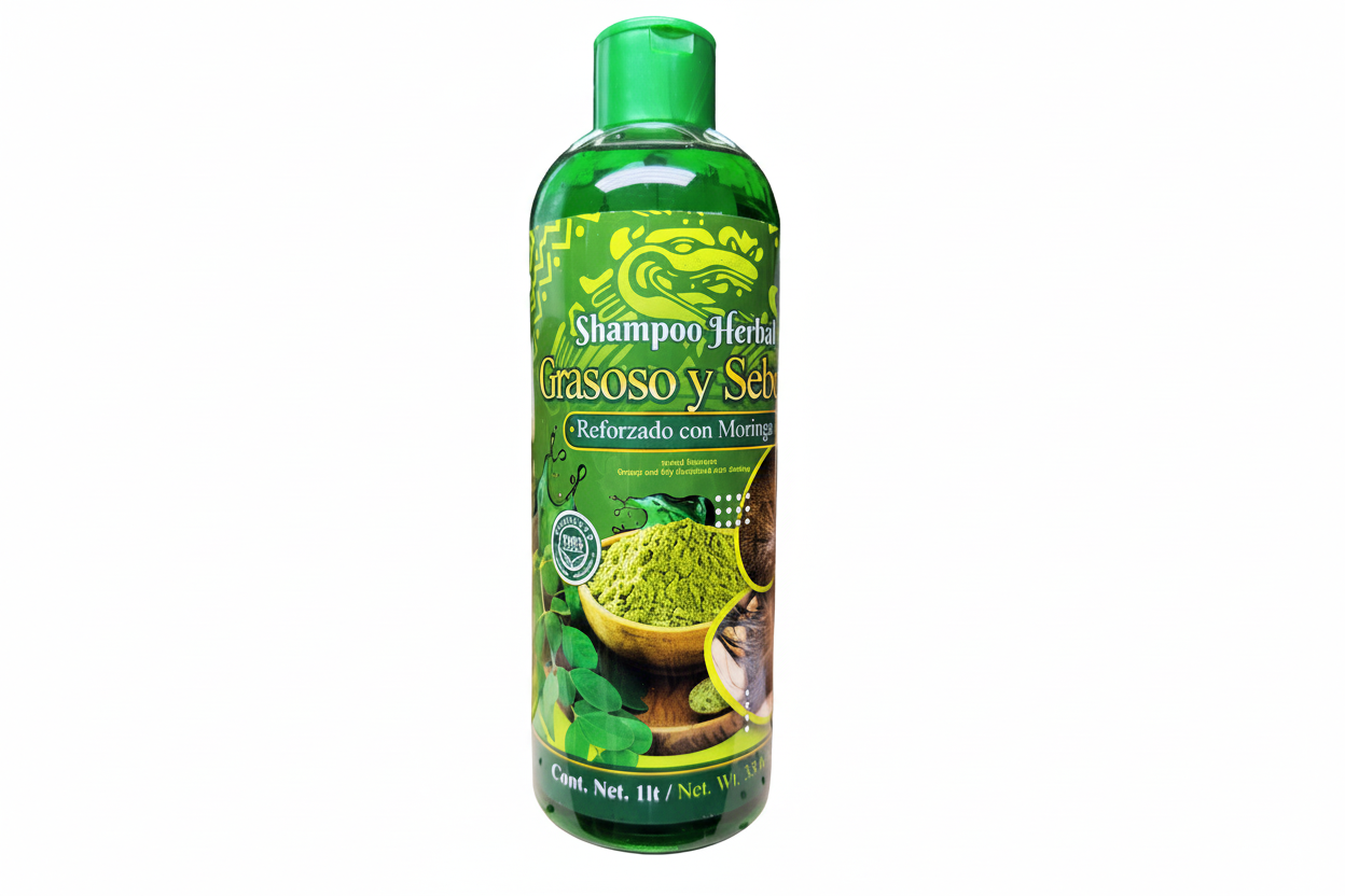 Shampoo Herbal Grasoso  Y Seboso  1LT
