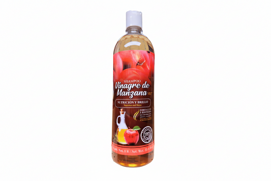 Natural De Mexico Shampoo Vinagre De Manzana  1LT