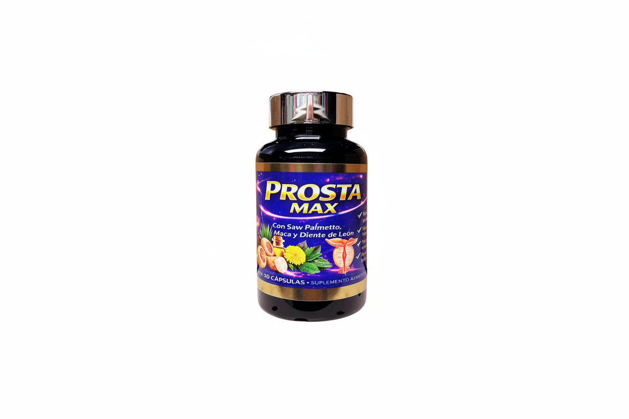 Prostata Max Con Saw Palmetto, Maca Y Diente De Leon 30 Capsulas