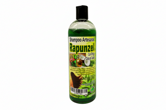 Shampoo Artesanal - Rapunzel Con Ortiga Y Cola De Caballo 16Oz