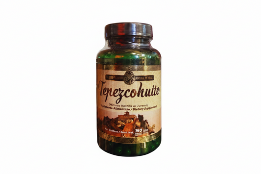 Natural De Mexico Calidad Premium " Tepezcohuite" 150 Tabletas