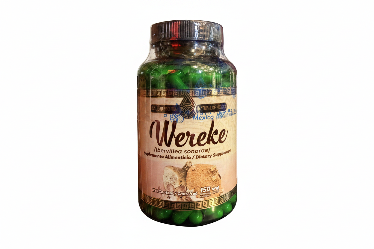 Natural De Mexico Calidad Premium " Wereke" 150 Tabletas