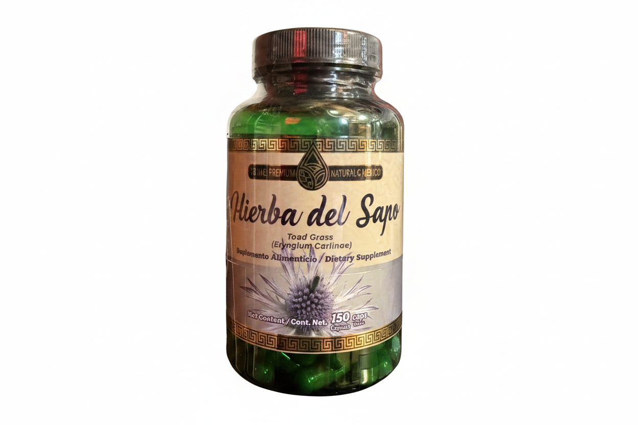 Natural De Mexico Calidad Premium " Hierba Del Sapo" 150 Tabletas