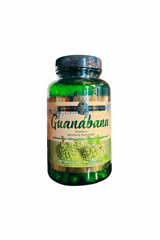 Guanabana Calidad Premium 150 Capsulas