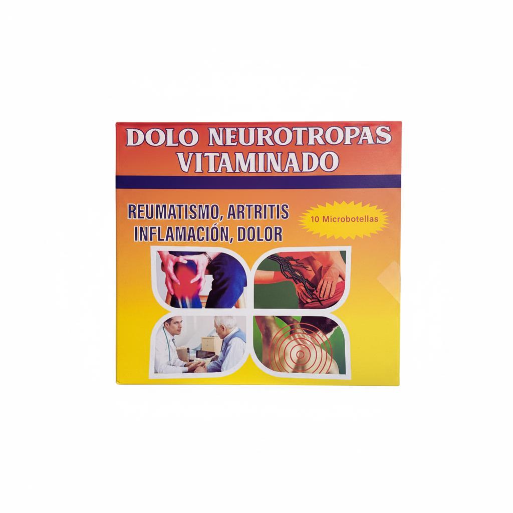 Ampolletas Bebibles "Dolo Neurotropas Vitaminado" 15ML