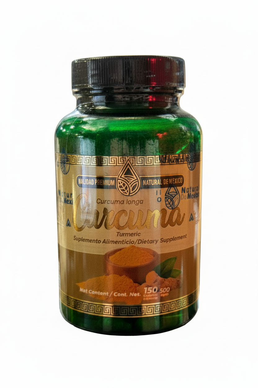 Suplemento Alimenticio "Curcuma" 150 Capsulas