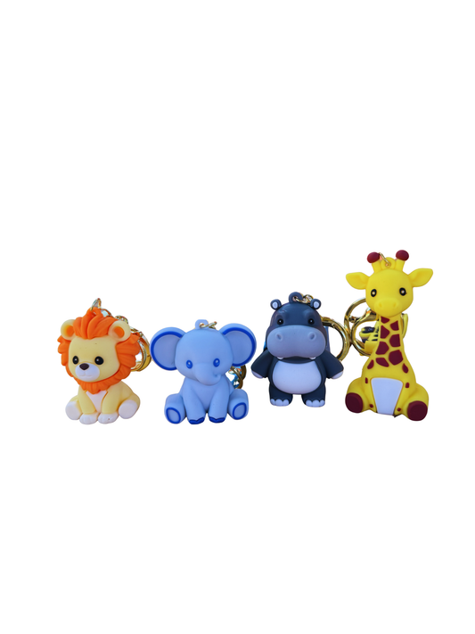 KKC-17369 Llavero De Animal De Zoo (12PCS Display)