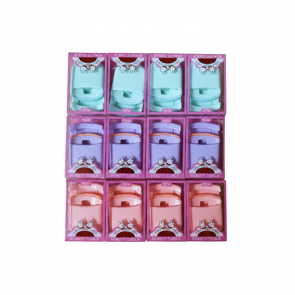 KEY-9656 Beauty Tools Mini Travel Eyelash Curlers (12PCS Display)