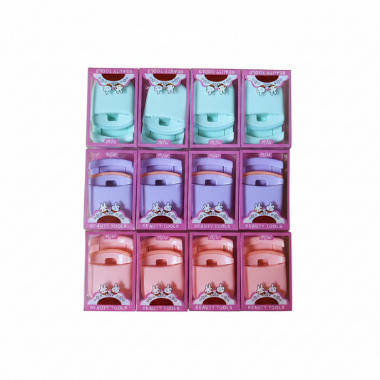 KEY-9656 Beauty Tools Mini Travel Eyelash Curlers (12PCS Display)